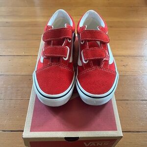 Kids Red Vans